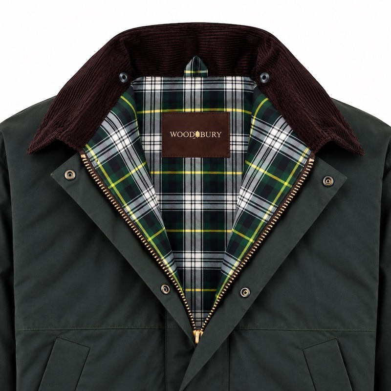 Edinburgh Outdoor Wear Men's Woodbury Wax Jacket - Olive