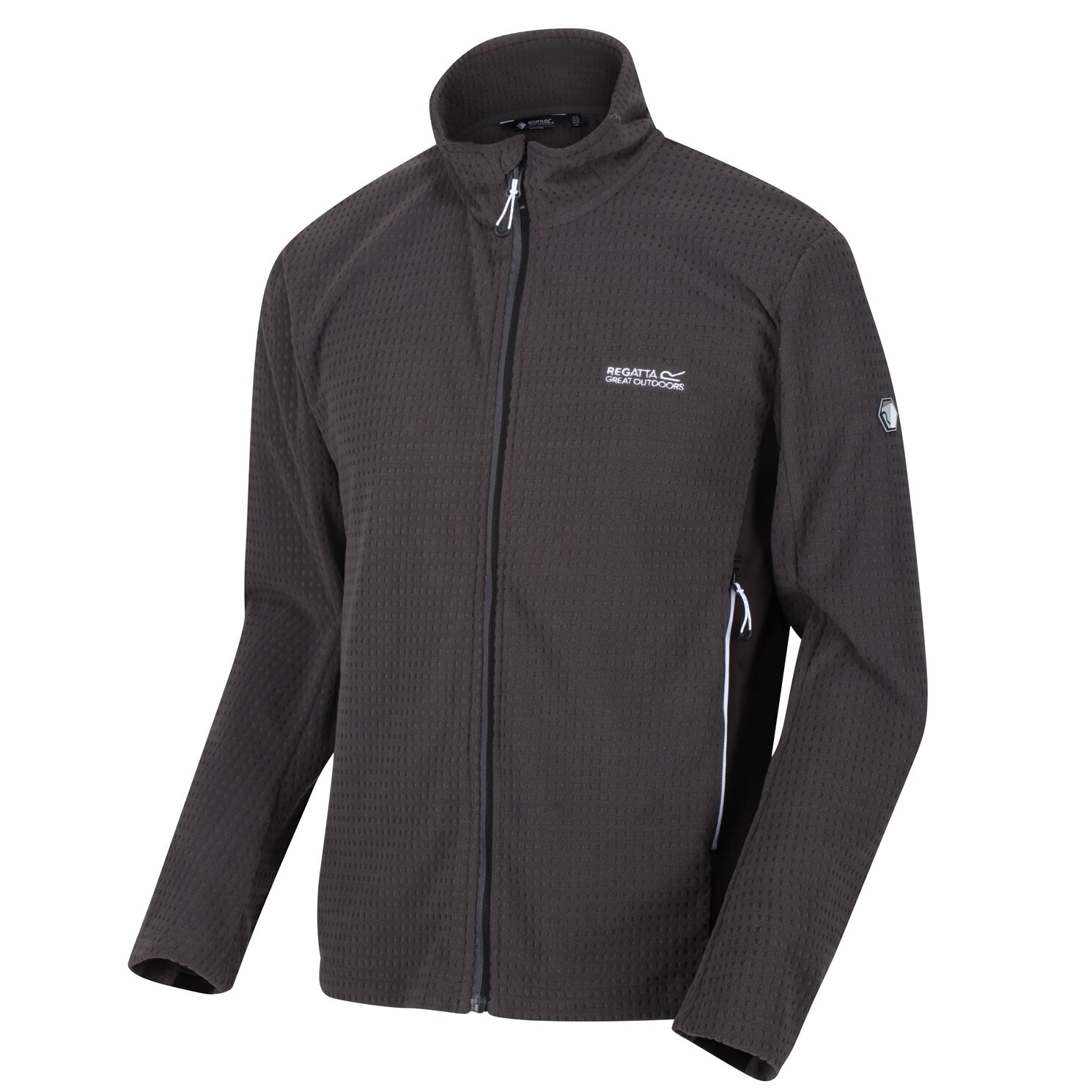 Regatta Men's Highton Full Zip Fleece - Magnet Grey/Black - Edinburgh ...