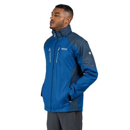 Regatta Mens Calderdale Jacket Blue - Outdoor Clothing