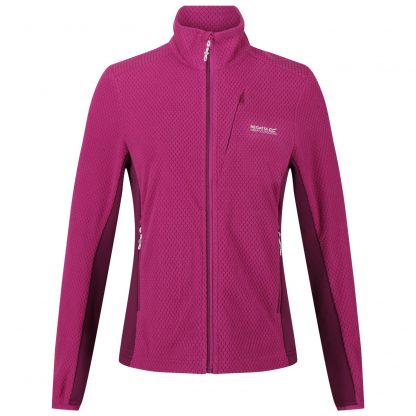 Regatta Ladies Full Zip Fleece Cerise - Outdoor Clothing