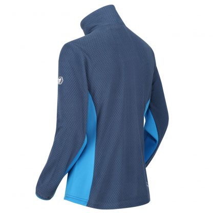 Regatta Ladies Full Zip Fleece Dark Denim Blue - Outdoor Clothing