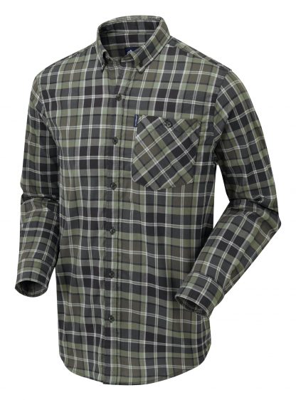ShooterKing Men's Field Shirt - Green/Brown - Edinburgh Outdoor Wear