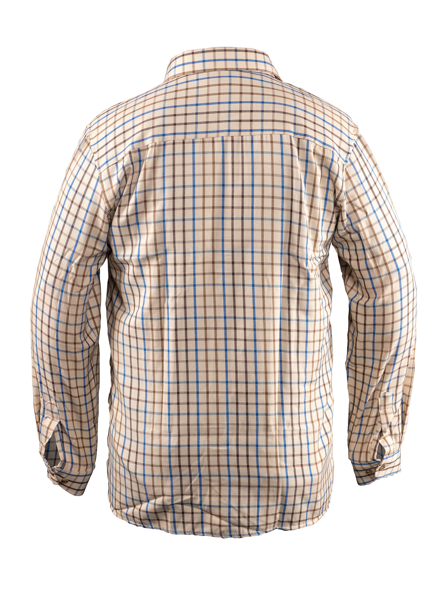 Edinburgh Outdoor Wear Men's Sterling Shirt Brown/Blue - Edinburgh ...