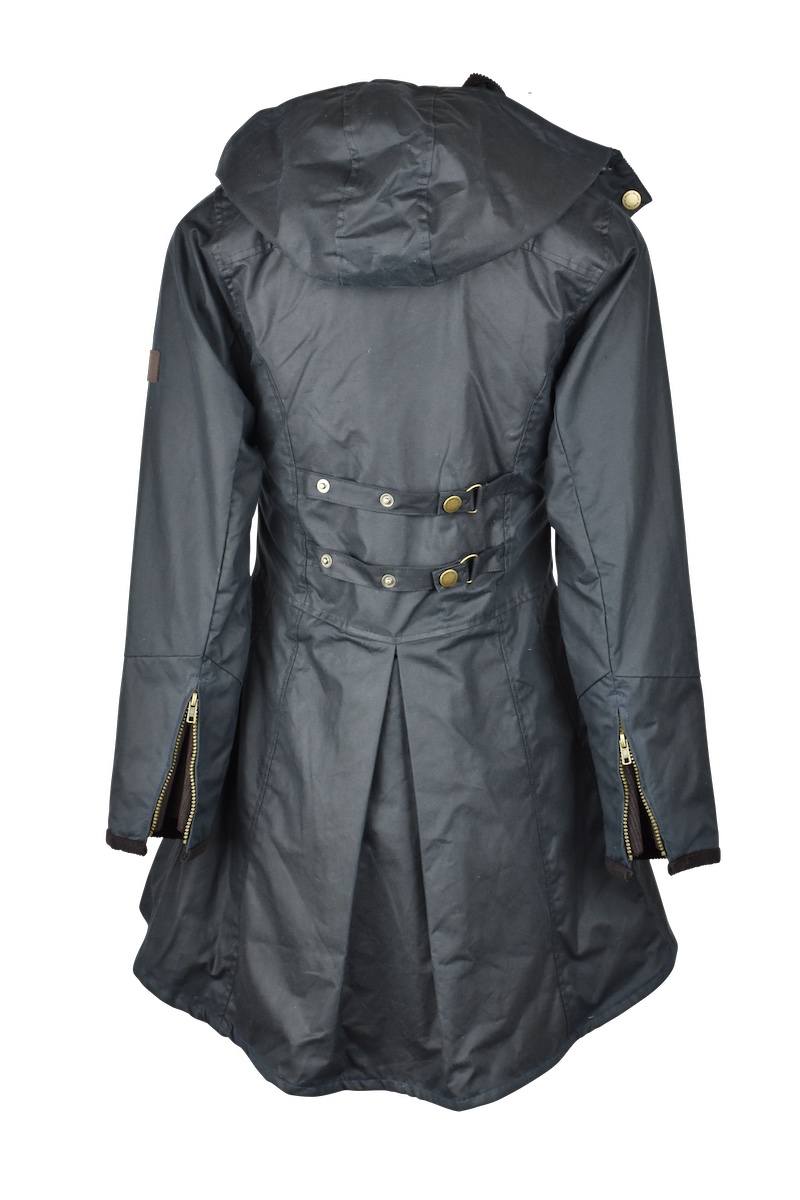 Oxford blue store katrina wax jacket