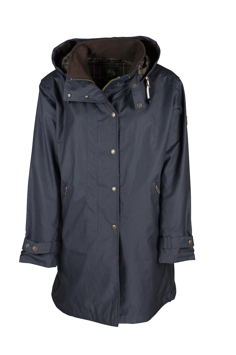 Oxford Blue Women's Brighton Parka Jacket - Navy - Edinburgh Outdoor Wear