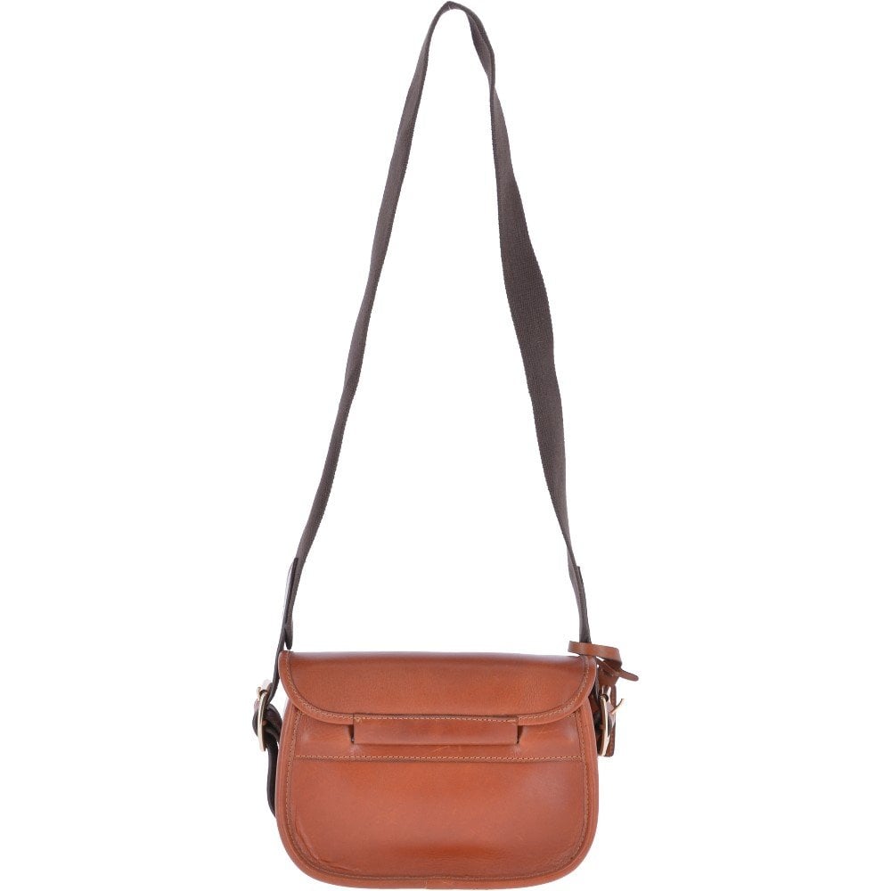 Ashwood Leather Maddox Leather Cartridge Bag - Chestnut - Edinburgh ...