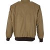 Oxford Blue Harrington Wax Jacket - Sand