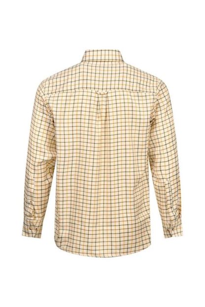 Regents View Men's Shirt - Gold/Olive