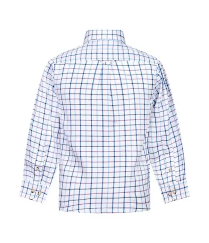Regents View Kids Shirt - Navy Stripe