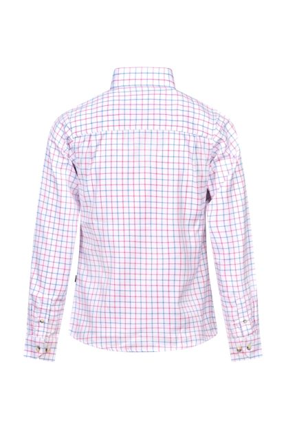 Regents View Ladies Shirt - Pink/White/Blue