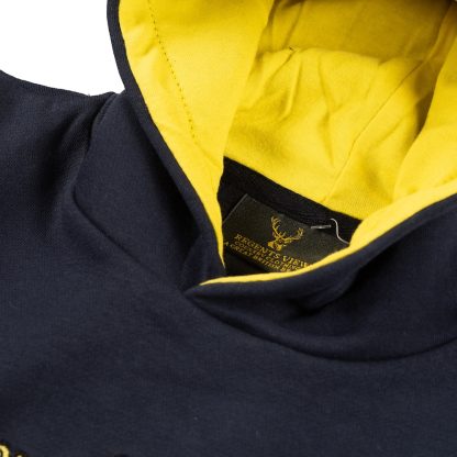 Regents View Kids Digger Mad Hoodie - Yellow Digger
