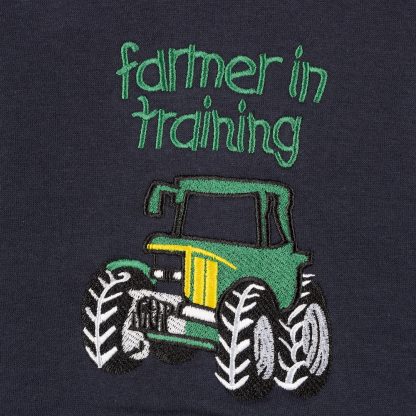 Regents View Kids Farmer In Training Hoodie - Green