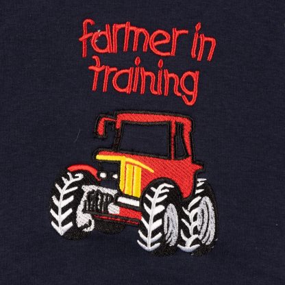 Regents View Kids Farmer In Training Hoodie - Red