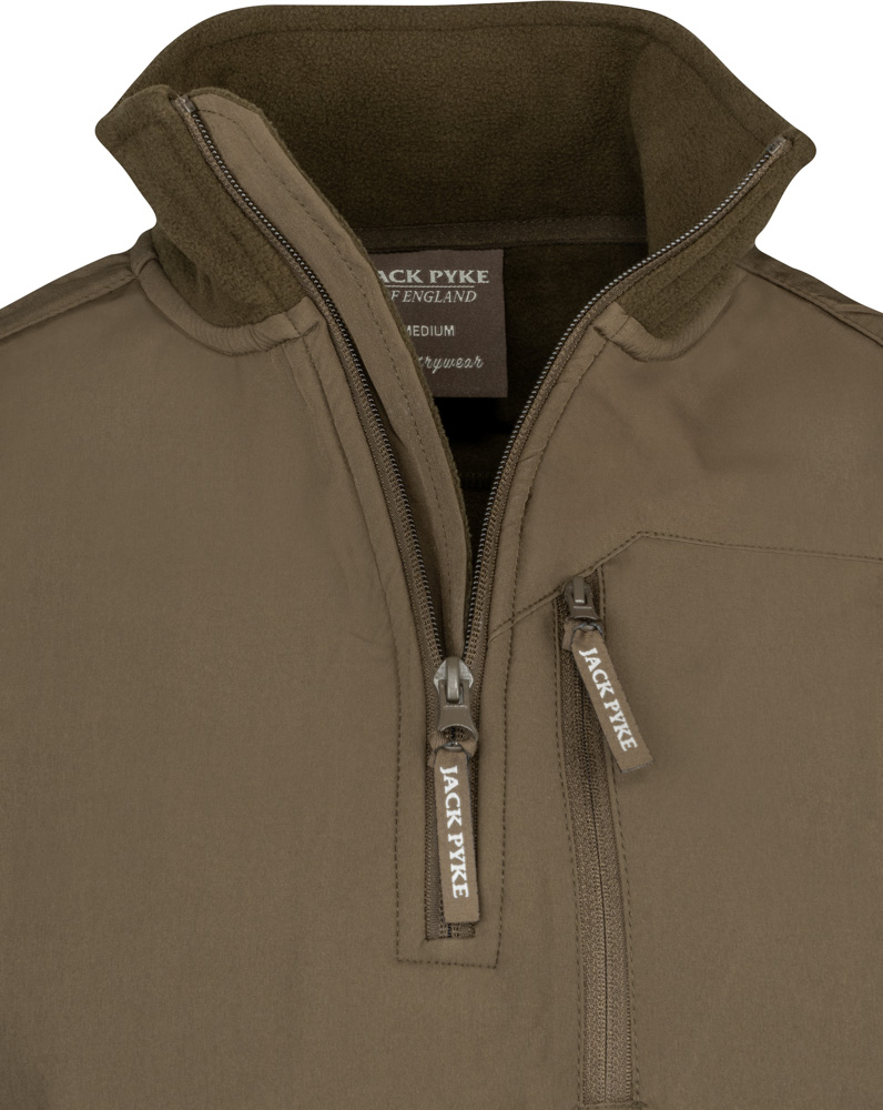 Jack Pyke Rannoch Fleece Pullover - Dark Olive