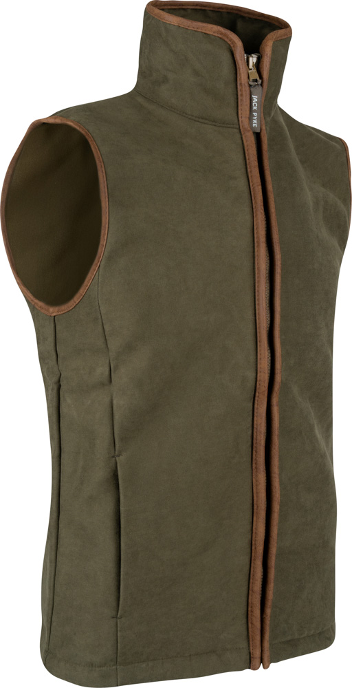 Jack Pyke Technical Moleskin Gilet - Olive