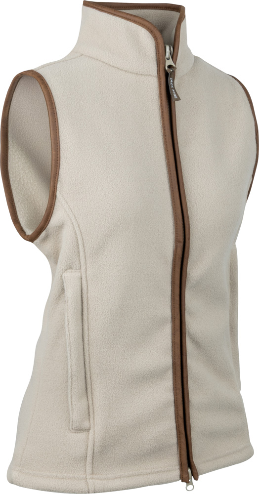Jack Pyke Ladies Countryman Fleece Gilet - Mushroom