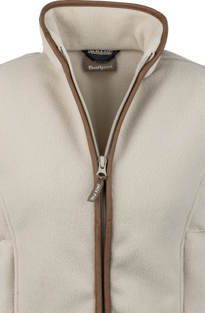 Jack Pyke Ladies Countryman Fleece Gilet - Mushroom