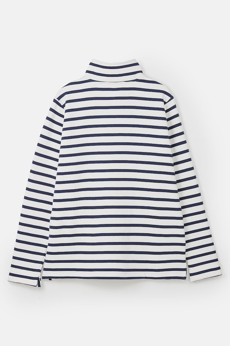 Lighthouse Shore Sweatshirt - Cloud Navy Stripe