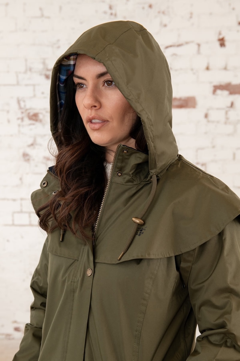 Lighthouse Outrider 3/4 Length Jacket - Fern