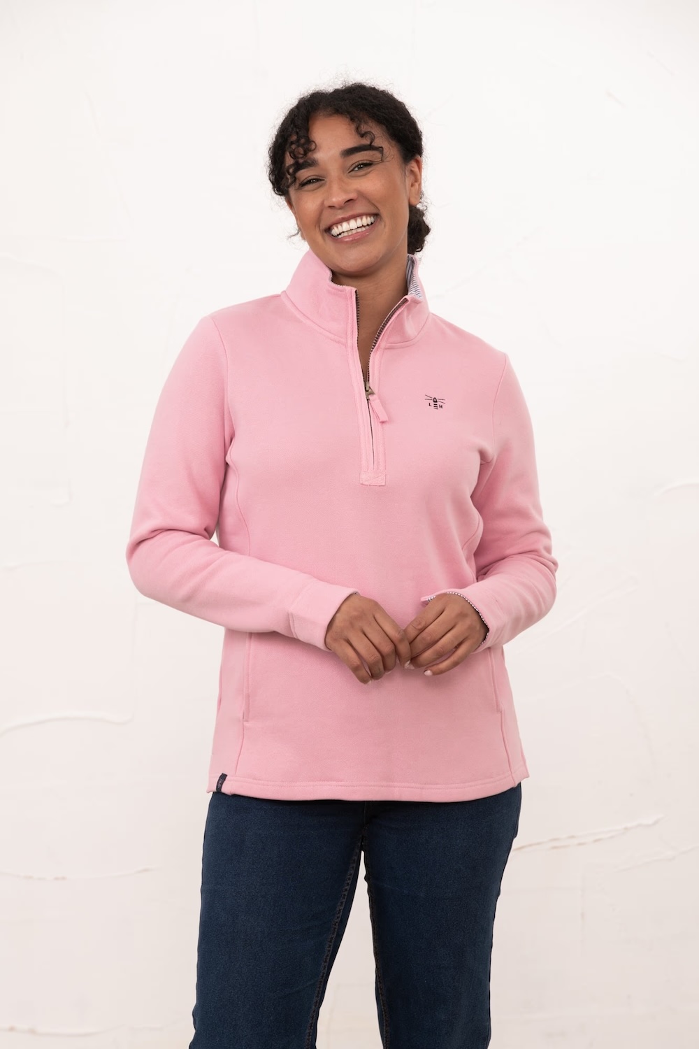 Lighthouse Shore Sweatshirt - Pink