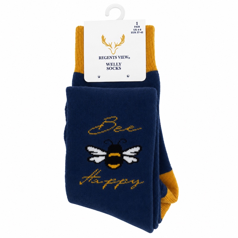 Bee Happy Navy