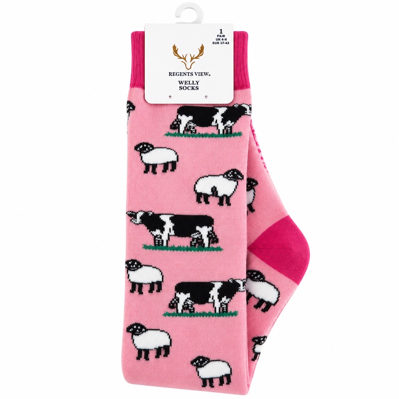 Cows Sheep Dusky Pink