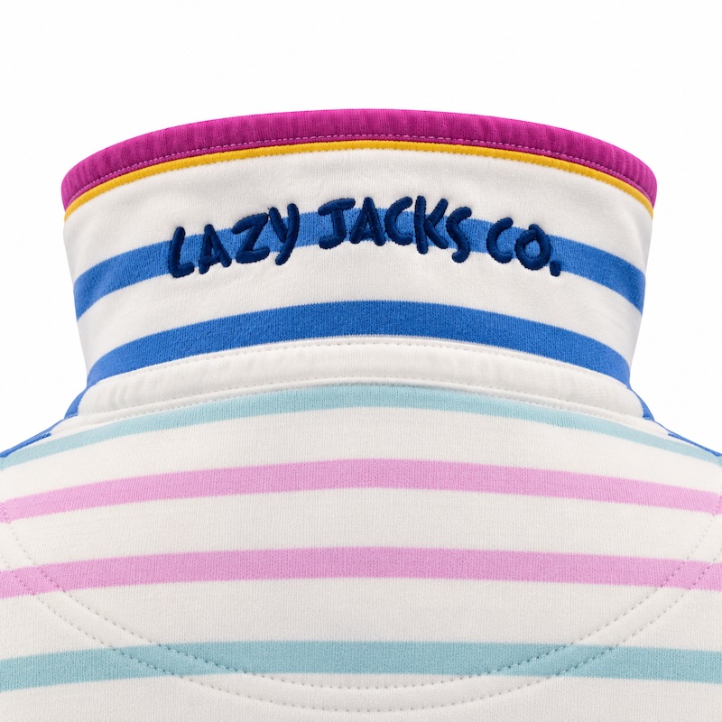Lazy Jacks Women's LJ6 Sweatshirt - Rainbow
