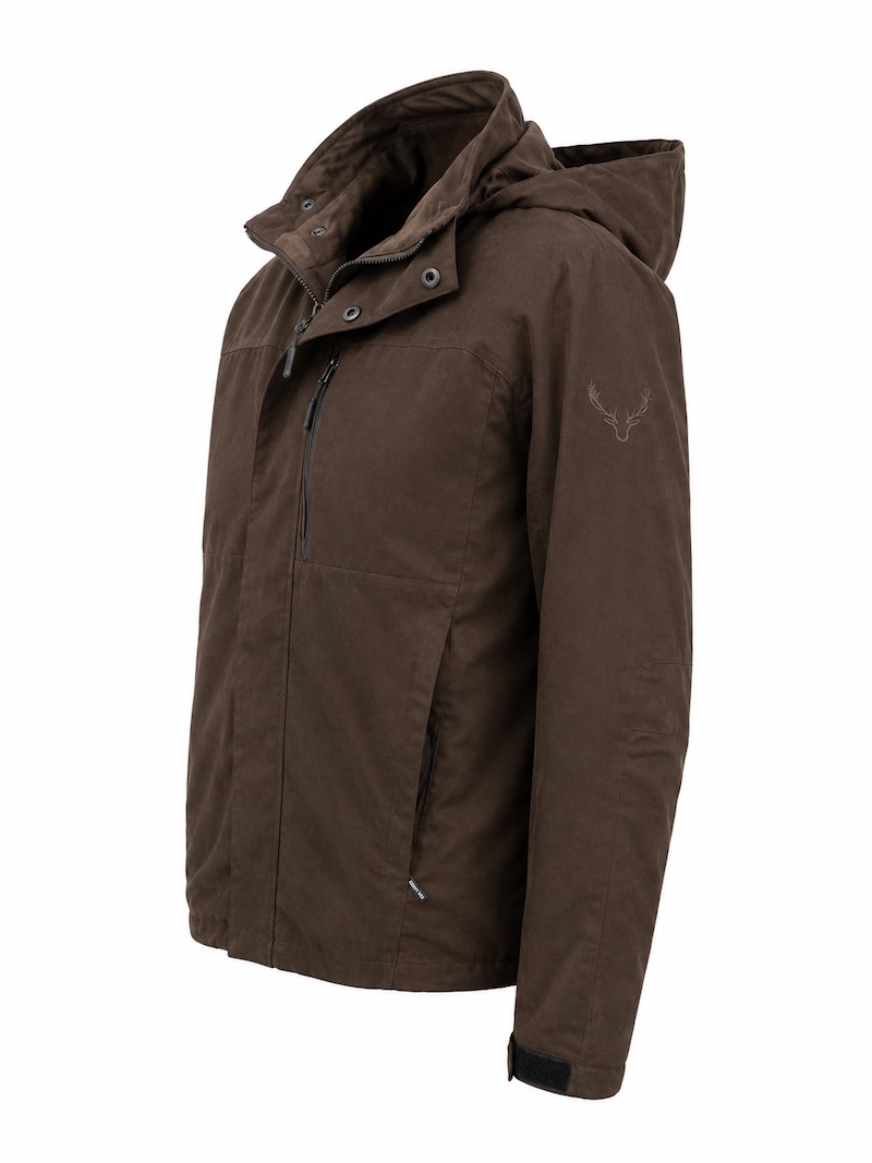 Regents View Mens Stag Jacket - Dark Olive