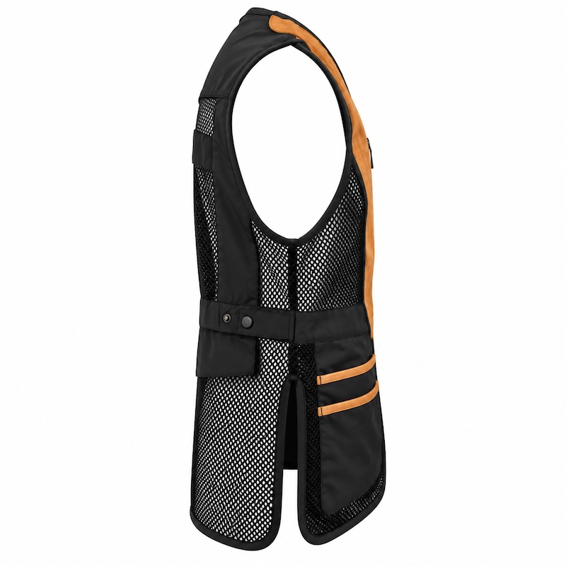 ShooterKing Clay Shooter Pro-Trap Vest - Black