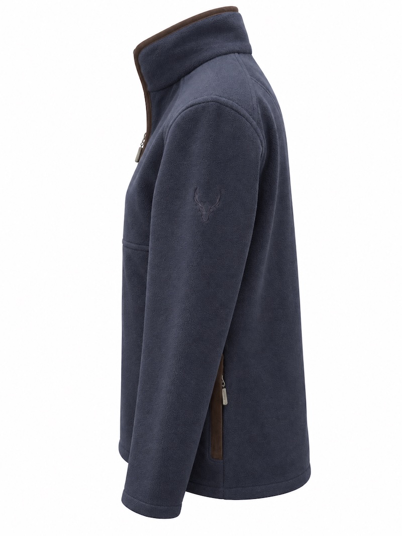Regents View Ladies 1/4 Zip Fleece - Navy