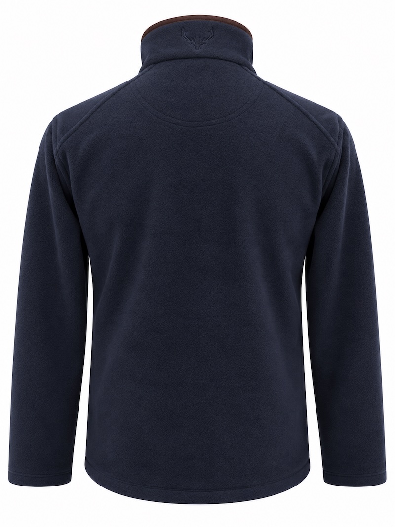Regents View Mens 1/4 Zip Fleece - Navy