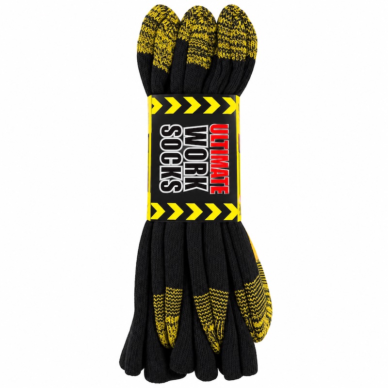 Ultimate Work Socks - Yellow