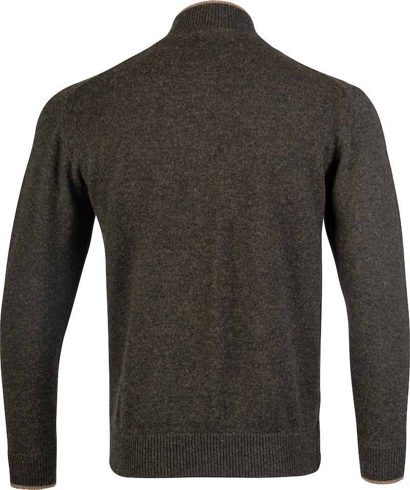 Jack Pyke Ashcombe Lambswool Sweater - Dark Olive