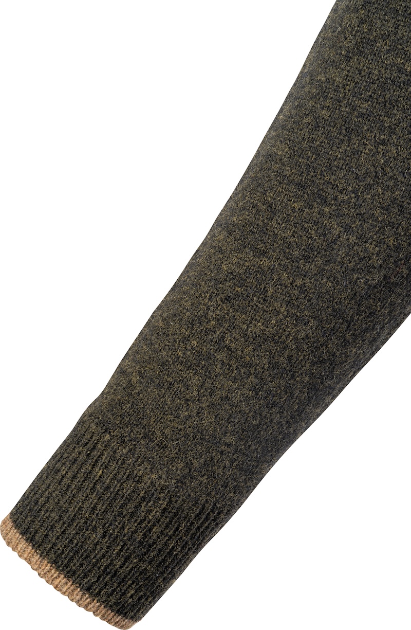Jack Pyke Ashcombe Lambswool Sweater - Dark Olive